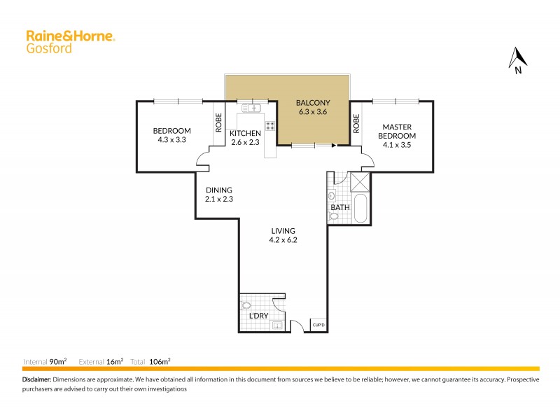 8/17 Hely Street, West Gosford NSW 2250 Floorplan