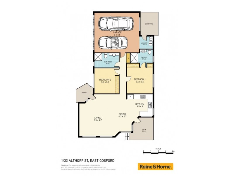 1/32 Althorp Street, East Gosford NSW 2250 Floorplan