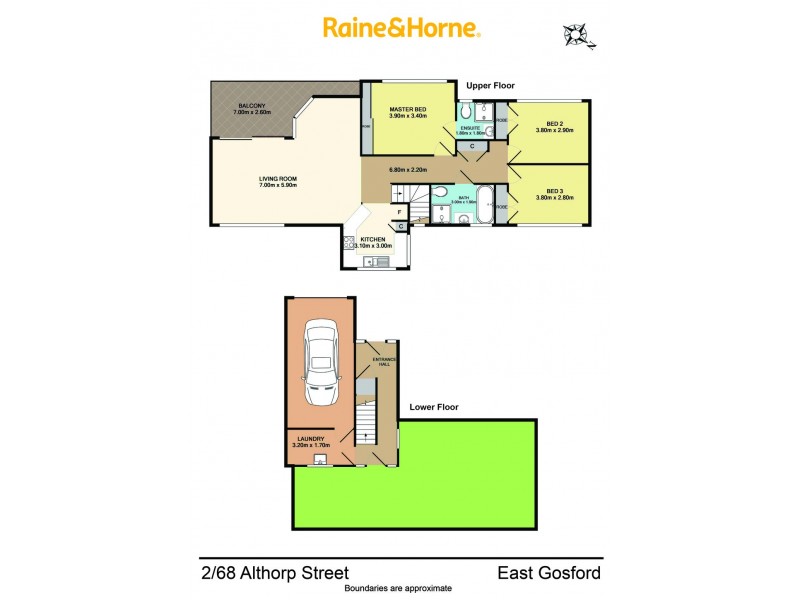 2/68 Althorp Street, East Gosford NSW 2250 Floorplan