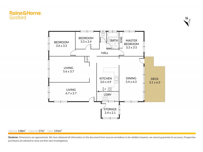 3 Adnamira Close, Wyoming NSW 2250 Floorplan