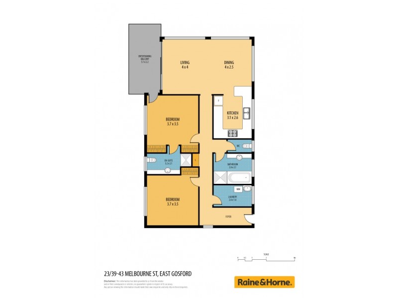 23/39-43 Melbourne Street, East Gosford NSW 2250 Floorplan