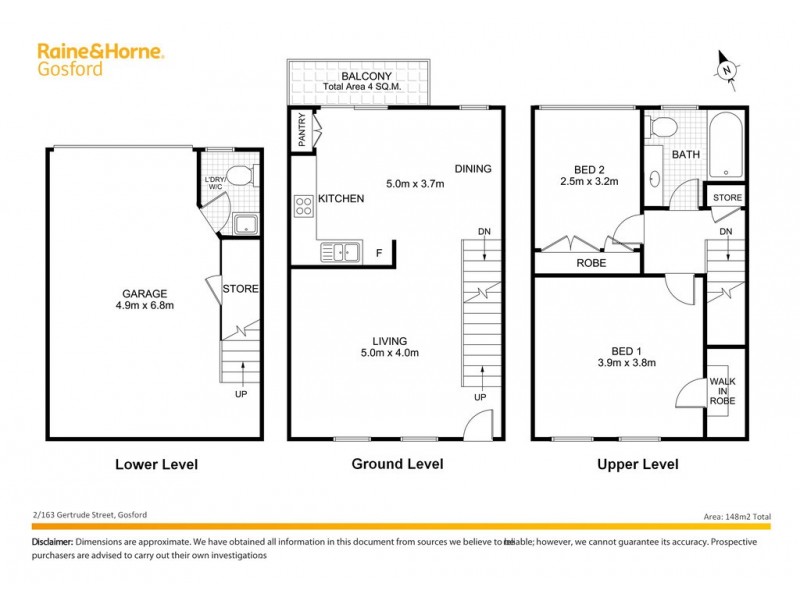 2/163 Gertrude Street, Gosford NSW 2250 Floorplan