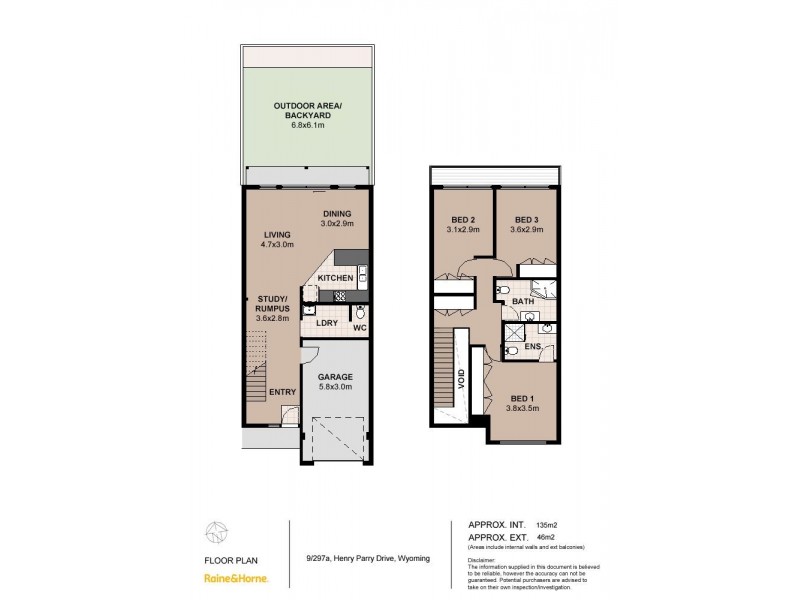 9/297a Henry Parry Drive, Wyoming NSW 2250 Floorplan