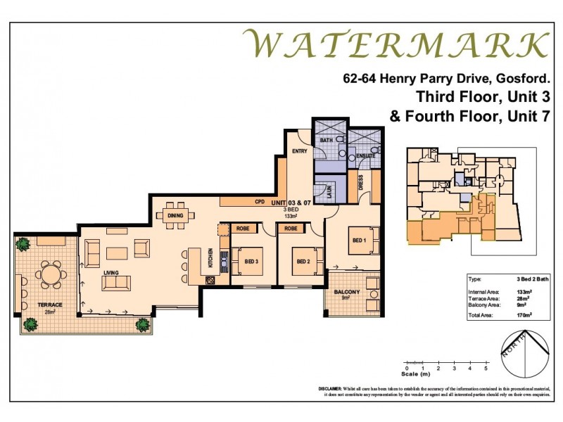 7/62-64 Henry Parry Drive, Gosford NSW 2250 Floorplan