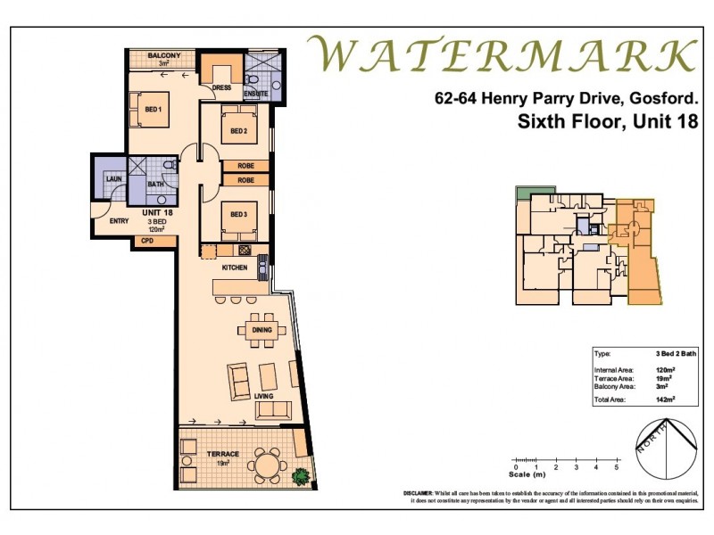 18/62-64 Henry Parry Drive, Gosford NSW 2250 Floorplan
