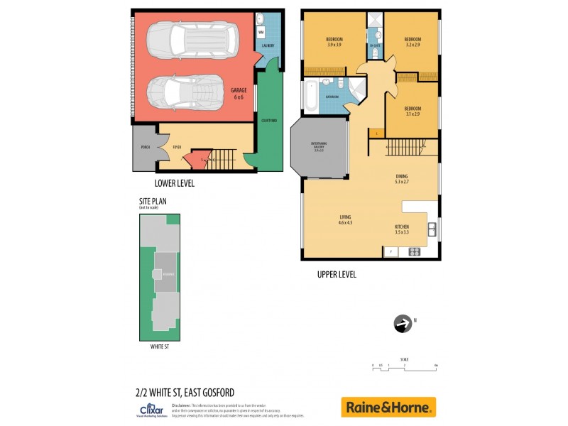 2/2 White Street, East Gosford NSW 2250 Floorplan