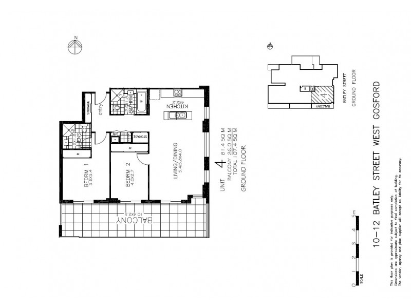 4/10-12 Batley Street, Gosford NSW 2250 Floorplan