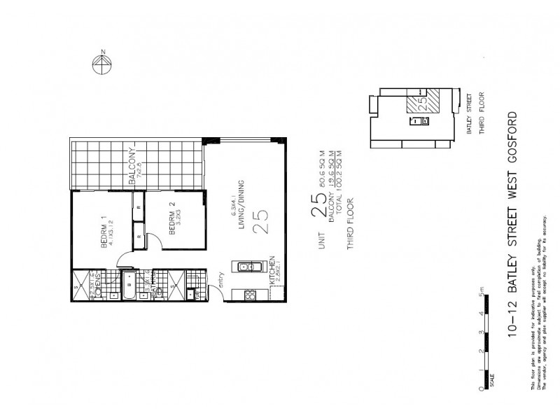 25/10-12 Batley Street, Gosford NSW 2250 Floorplan