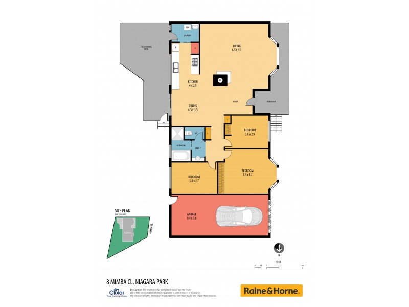 8 Mimba Close, Niagara Park NSW 2250 Floorplan