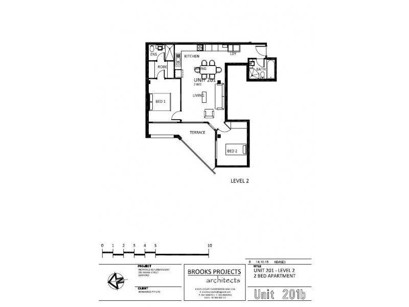 201/293-295 Mann Street, Gosford NSW 2250 Floorplan