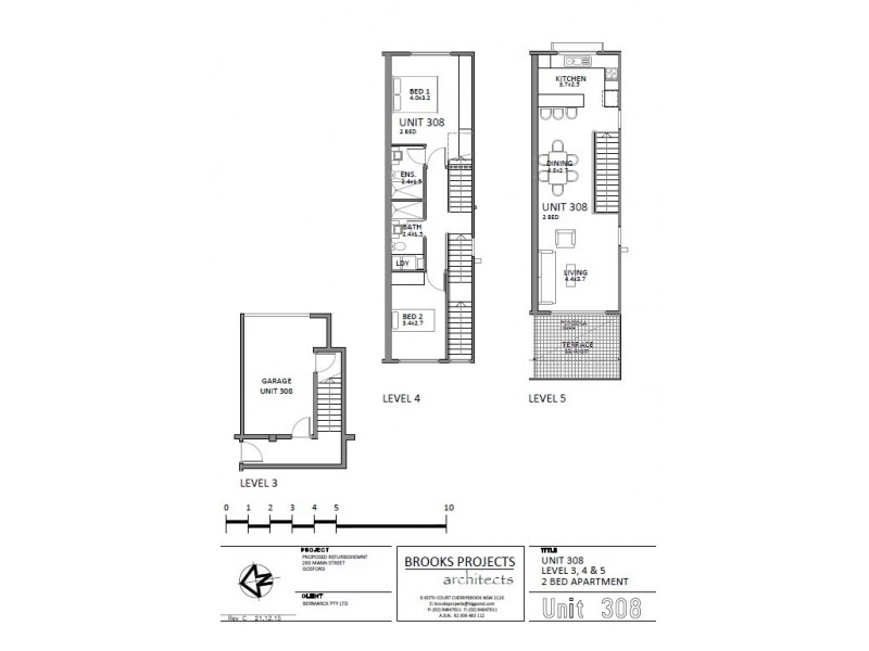 308/293-295 Mann Street, Gosford NSW 2250 Floorplan