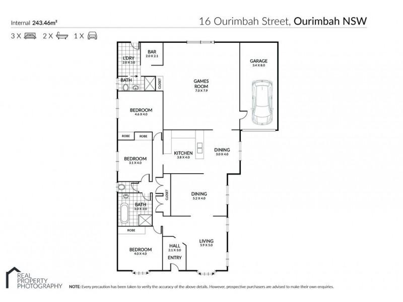 16 Ourimbah Street, Lisarow NSW 2250 Floorplan