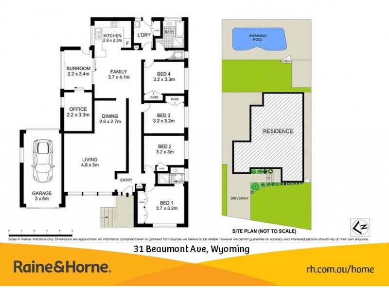 31 Beaumont Avenue, Wyoming NSW 2250 Floorplan