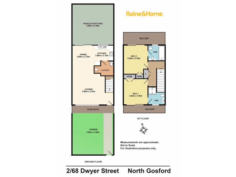 2/68 Dwyer Street, North Gosford NSW 2250 Floorplan