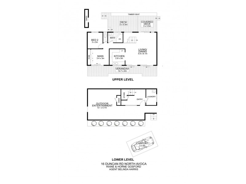 16 Duncan Road, North Avoca NSW 2260 Floorplan