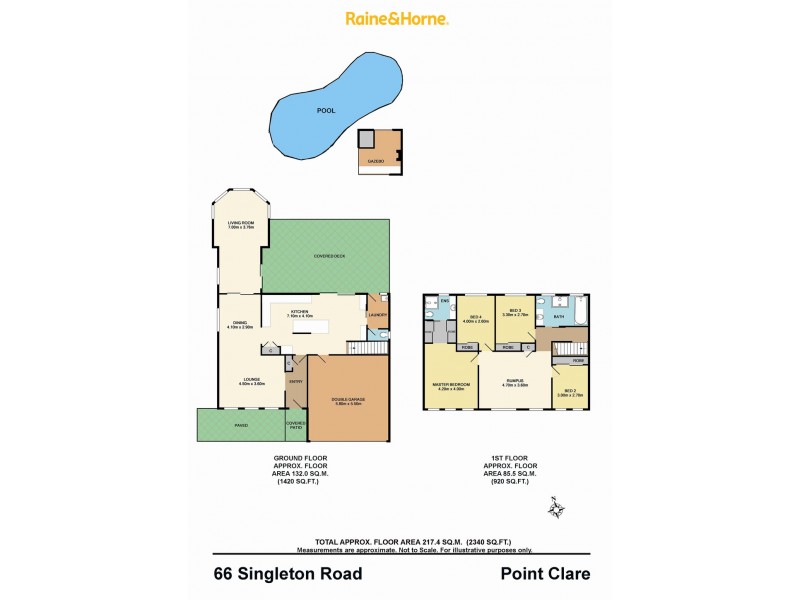 66 Singleton Road, Point Clare NSW 2250 Floorplan