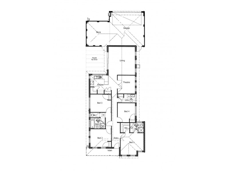 2 Topaz Lane, Wellard WA 6170 Floorplan