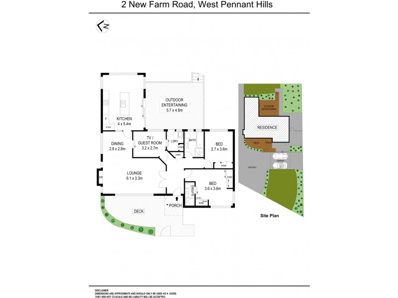 2 New Farm Road, West Pennant Hills NSW 2125 Floorplan