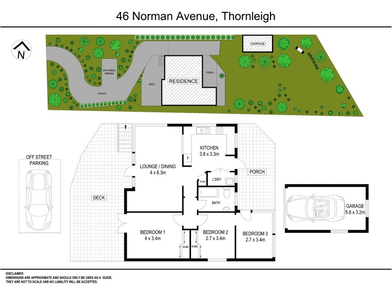 46 Norman Avenue, Thornleigh NSW 2120 Floorplan