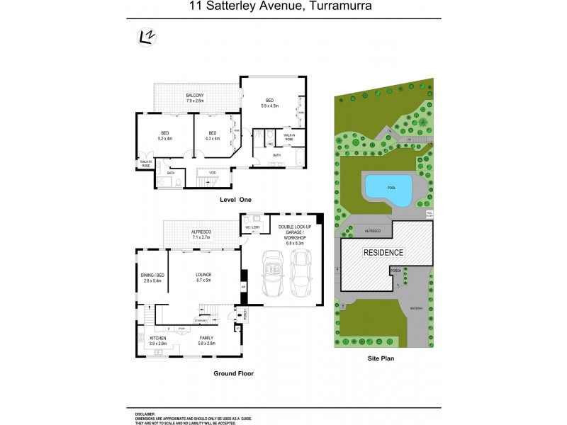 11 Satterley Avenue, Turramurra NSW 2074 Floorplan