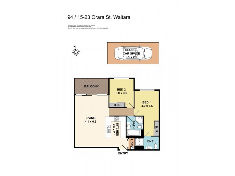 94/15-23 Orara Street, Waitara NSW 2077 Floorplan