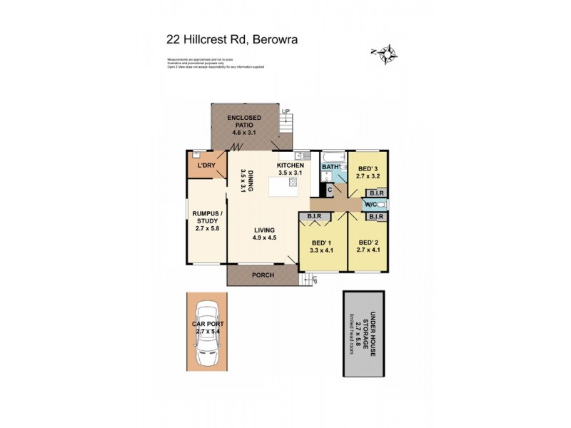22 Hillcrest Road, Berowra NSW 2081 Floorplan