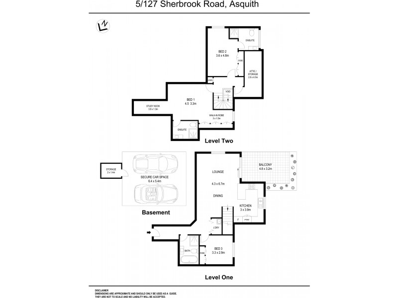 5/127 Sherbrook Road, Asquith NSW 2077 Floorplan