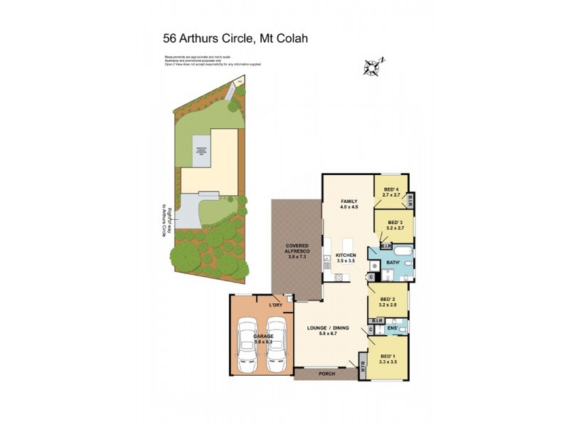 56 Arthurs Circle, Mount Colah NSW 2079 Floorplan