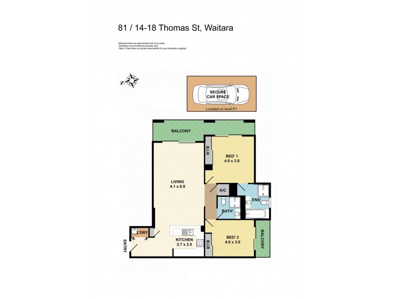 81/14-18 Thomas Street, Waitara NSW 2077 Floorplan