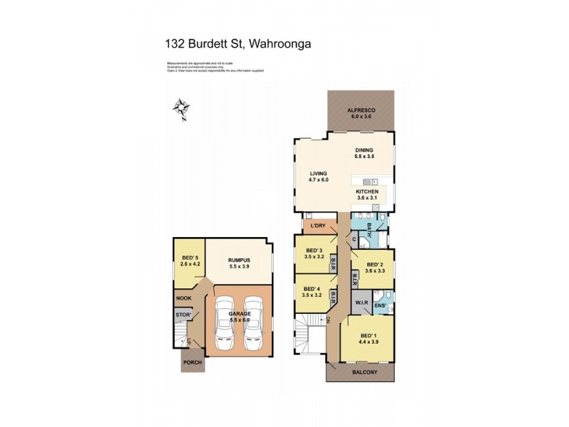 132 Burdett Street, Wahroonga NSW 2076 Floorplan