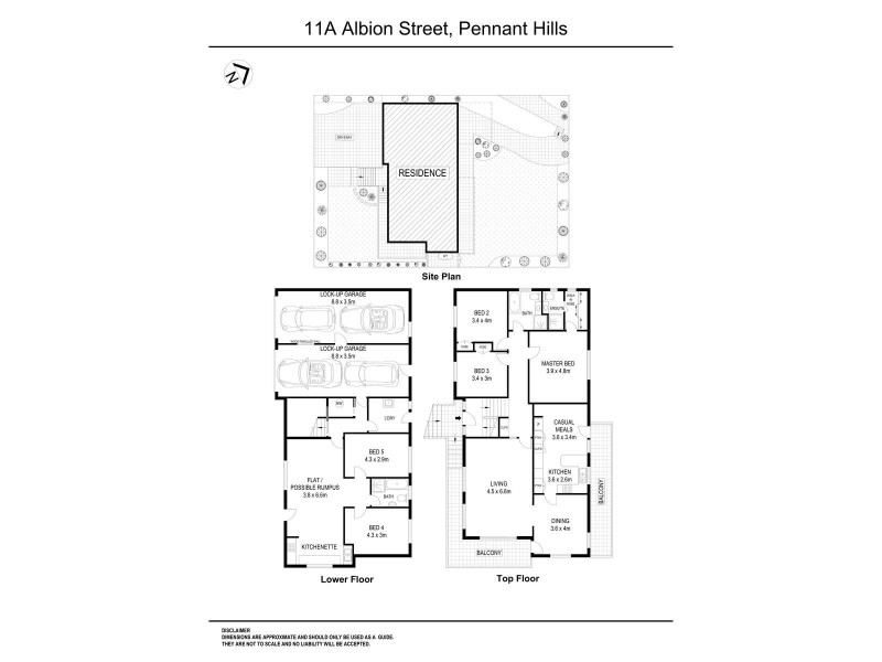 11A Albion Street, Pennant Hills NSW 2120 Floorplan