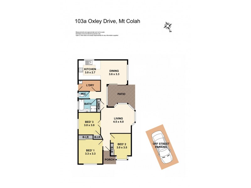 103a Oxley Drive, Mount Colah NSW 2079 Floorplan