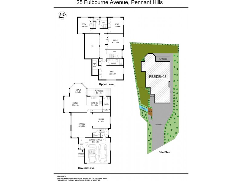 25 Fulbourne Avenue, Pennant Hills NSW 2120 Floorplan