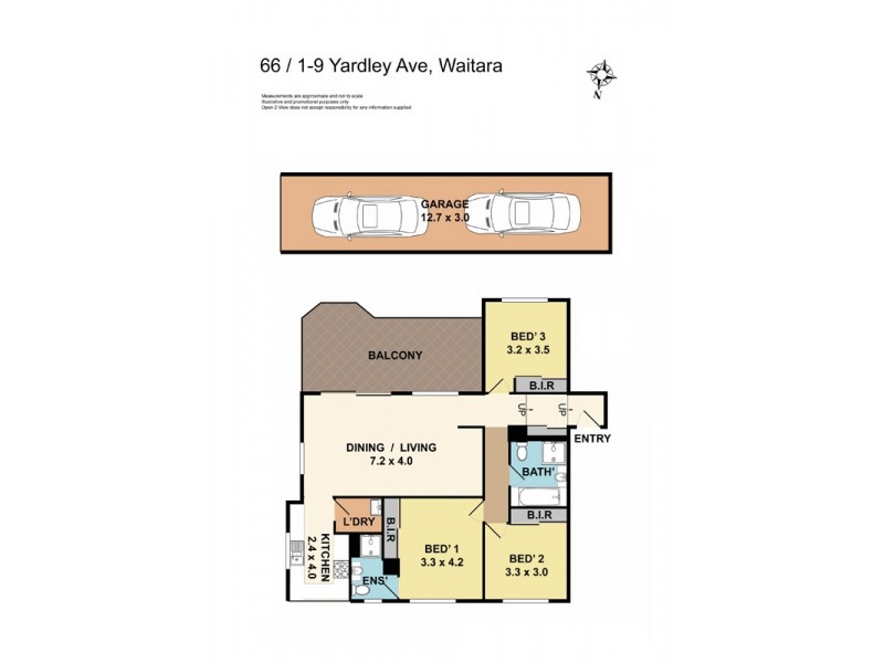 66/1-9 Yardley Avenue, Waitara NSW 2077 Floorplan