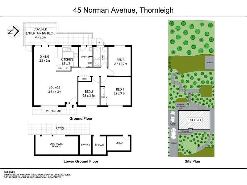 45 Norman Avenue, Thornleigh NSW 2120 Floorplan