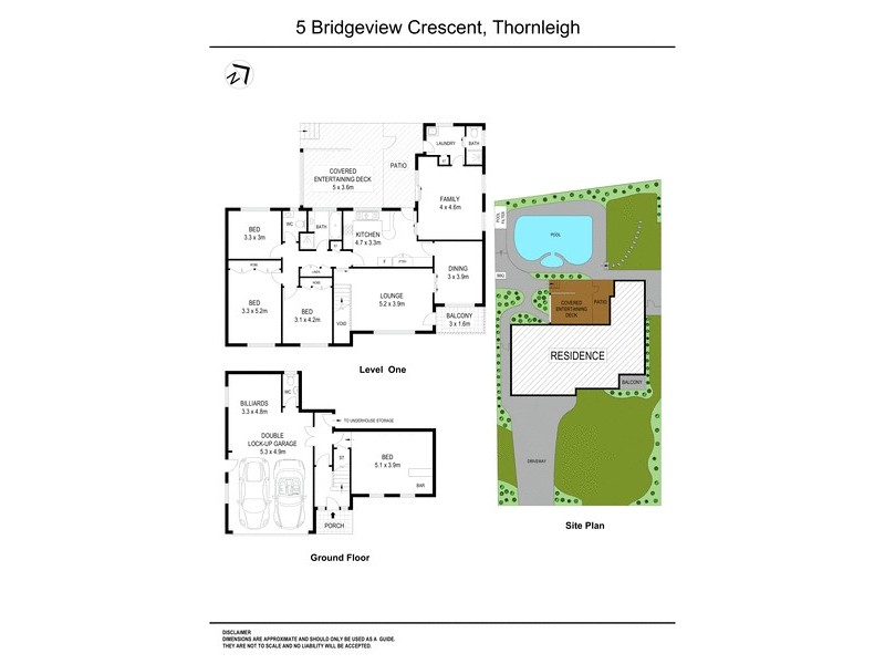 5 Bridgeview Crescent, Thornleigh NSW 2120 Floorplan