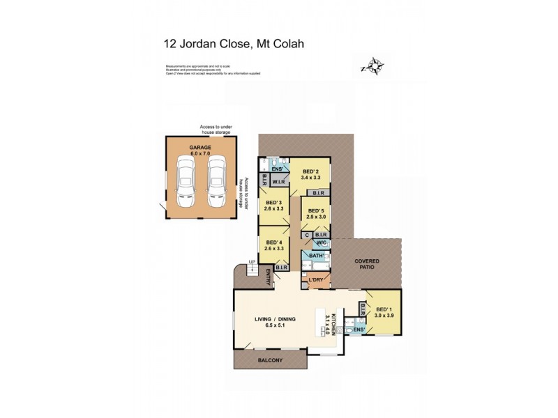 12 Jordan Close, Mount Colah NSW 2079 Floorplan