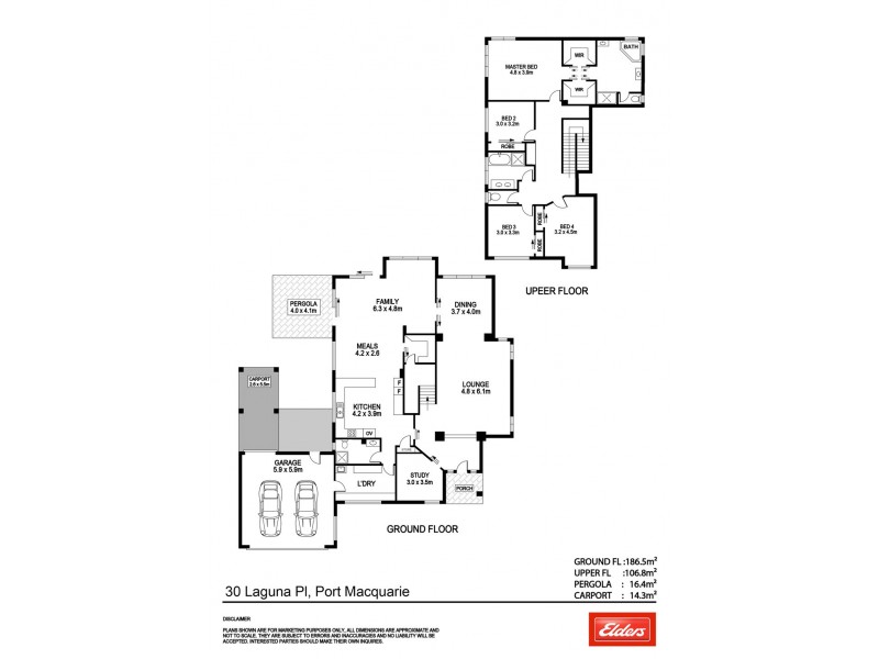 30 Laguna Place, Port Macquarie NSW 2444 Floorplan