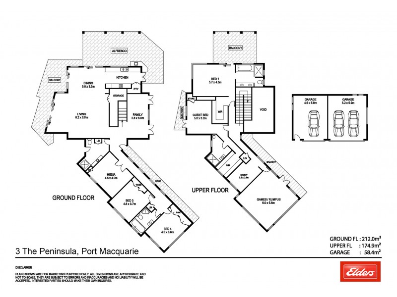 3 The Peninsula, Port Macquarie NSW 2444 Floorplan