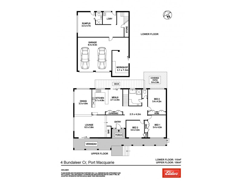 4 Bundaleer Crescent, Port Macquarie NSW 2444 Floorplan