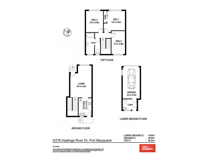 5/276 Hastings River Drive, Port Macquarie NSW 2444 Floorplan