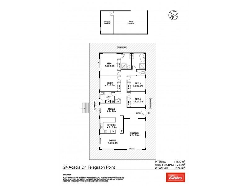24 Acacia Drive, Telegraph Point NSW 2441 Floorplan