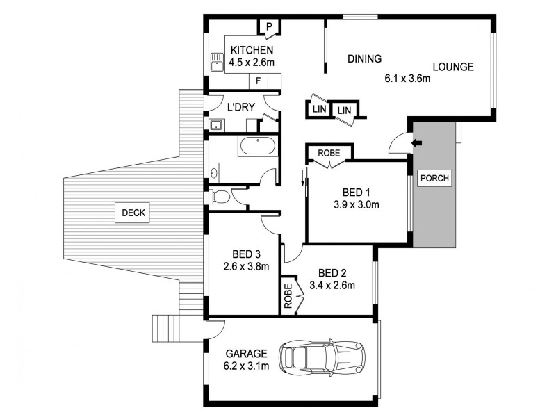 8 Lee Street, Port Macquarie NSW 2444 Floorplan