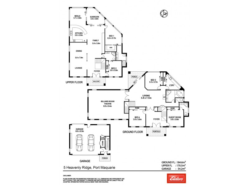 5 Heavenly Ridge, Port Macquarie NSW 2444 Floorplan