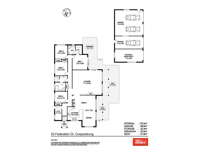 53 Federation Way, Telegraph Point NSW 2441 Floorplan