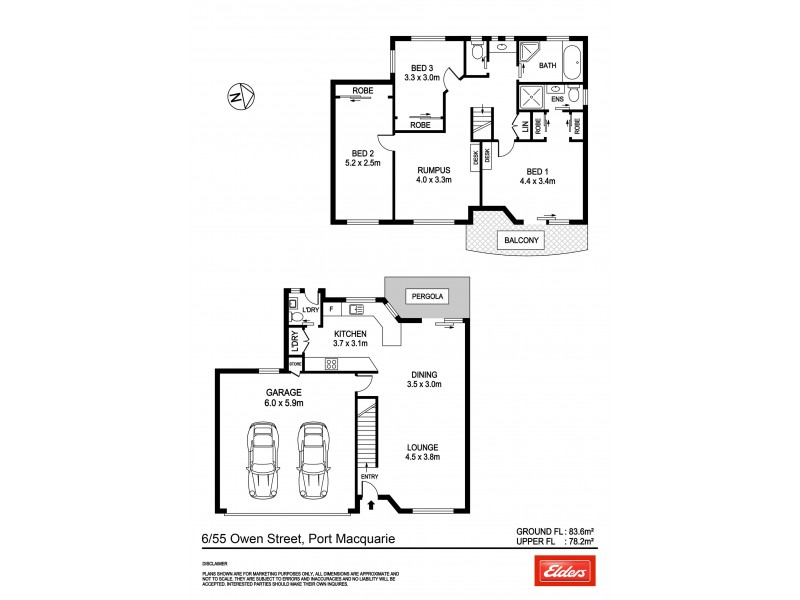 6/55 Owen Street, Port Macquarie NSW 2444 Floorplan