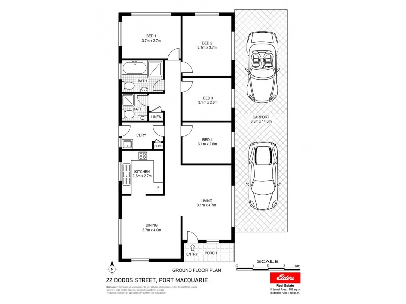 22 Dodds Street, Port Macquarie NSW 2444 Floorplan