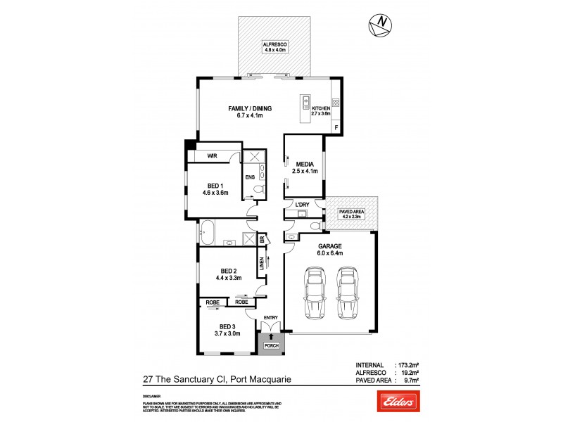 27 The Sanctuary Close, Port Macquarie NSW 2444 Floorplan