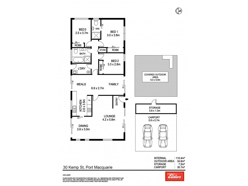 30 Kemp Street, Port Macquarie NSW 2444 Floorplan