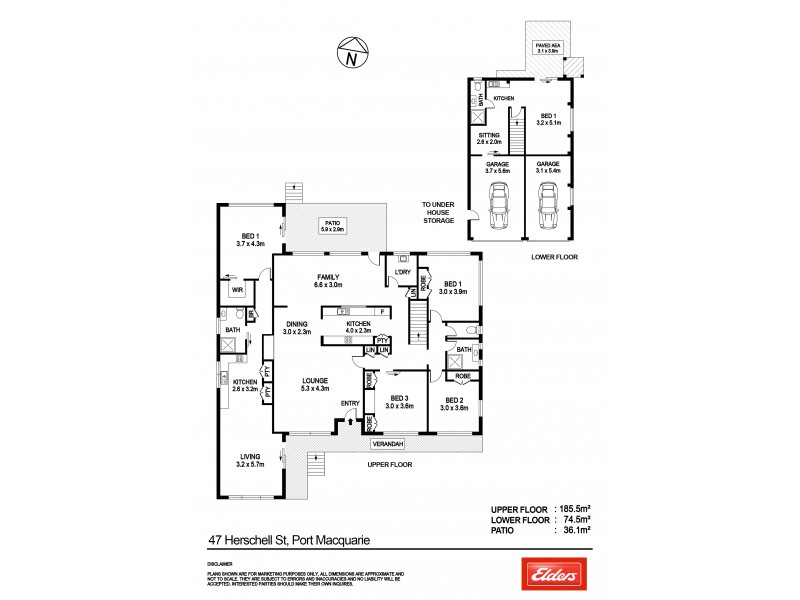 47 Herschell Street, Port Macquarie NSW 2444 Floorplan